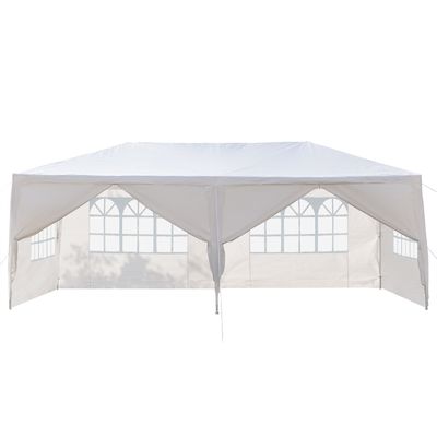 파우더 코팅 AJUNION 10' x 20' 야외 텐트 캔노프 웨딩 파티를 위한 가세보 파빌리온