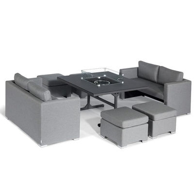 모던 디자인 정원 가구 소파 세트 소화장 테이블 테이블 크기 W126 x D126 x H71cm