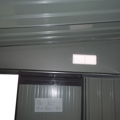 11x9ft 금속 야외 쉐드 하우스 스토리지 정원 건물 쉐드 파우더 코팅 마무리