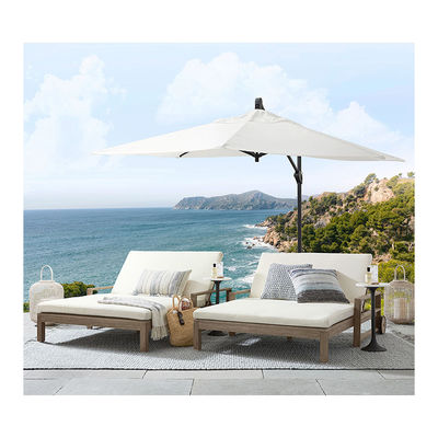 16.5"L x 6"W x 90"H 우산 패키지 고급 알루미늄 Patio 우산과 더 많은 옵션