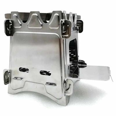 20*15*21cm 또는 OEM 소화구 소화구 피크닉용 스테인레스 스틸 미니 폴더블 캠핑 스토브