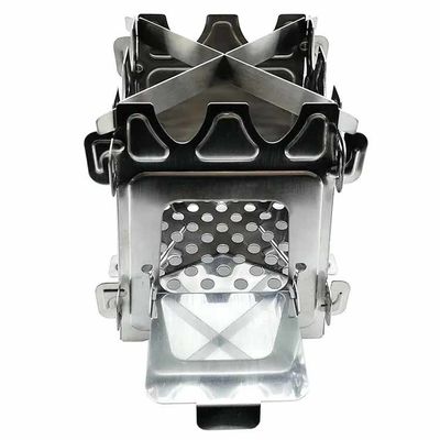20*15*21cm 또는 OEM 소화구 소화구 피크닉용 스테인레스 스틸 미니 폴더블 캠핑 스토브