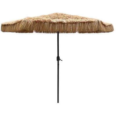 야외 정원 해변 Patio 중용 빨대 알루미늄 태양 우산과 로마 우산
