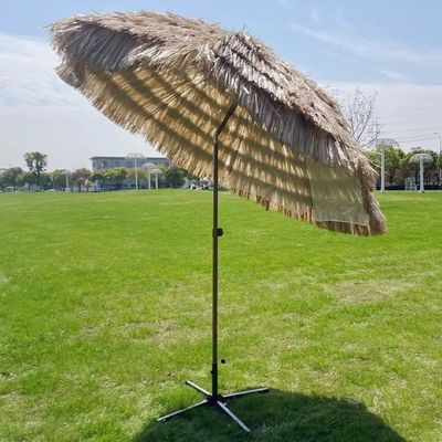 야외 정원 해변 Patio 중용 빨대 알루미늄 태양 우산과 로마 우산