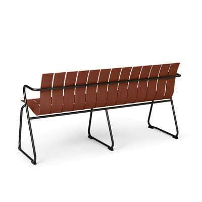 야외 가구 AJUNION 강철 플라스틱 목재 Patio 의자 Loveseat 정원 벤치 안락 의자