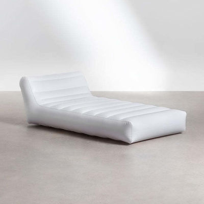 야외 수영장 수면 침대 콩 가방 소파 공기 침대 160cm L x 90cm W 내구성