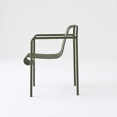 AJUNION 미니멀 스틸 안락좌 W63 x D66 x H80cm로 야외 공간을 변화시켜라