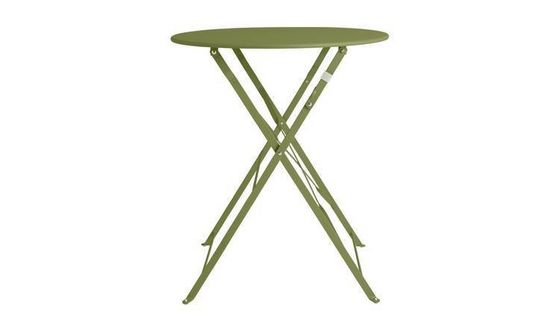 스타일리시한 금속 스틸 정원 세트 Patio 정원 코테지 W80xD68xH82cm 야외 비스트로 세트