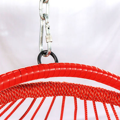 정원 가구 W100xL120xH198cm Patio Swing Plastic PE 라탄 달걀 의자