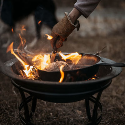 뒷마당 정원 캠핑 화염 석탄 BBQ 烤肉 烤火 坑 碗
