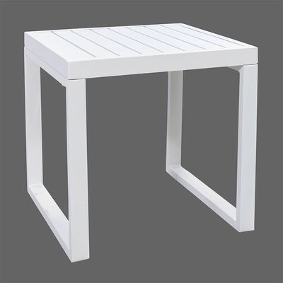 야외 레저 알루미늄 정원 의자 알루미늄 라운지 세트 L 45 x W48 x H45cm 알루미늄