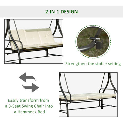 AJUNION 강철 프레임 윙 햄콕 의자 Patio 정원 150kg 무게 용량 대피