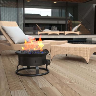58000 BTU 휴대용 프로판 불터 야외 캠핑에 이상적입니다 19 "D x 19"W x 11"H