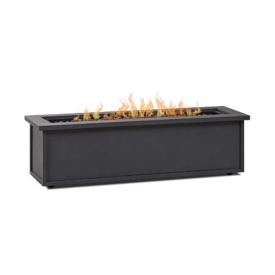 야외 가구 가스 소화장 테이블 48"L x 15"W x 13.5"H 야외 생활에 적합