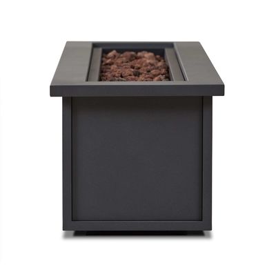 야외 가구 가스 소화장 테이블 48"L x 15"W x 13.5"H 야외 생활에 적합