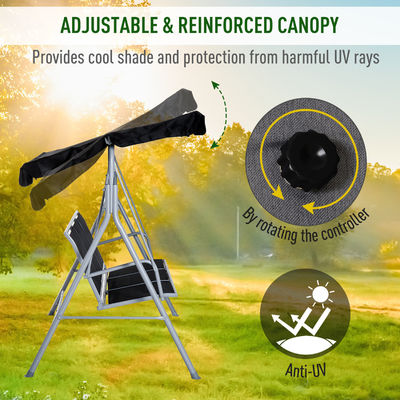 170W x 153H cm 금속 야외 스윙 체이어 정원 벤치 서식 햄콕 체이어 창문 스윙