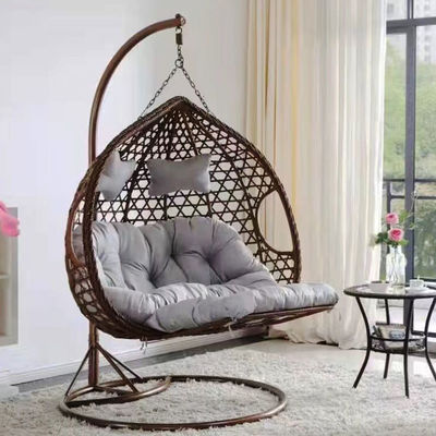 야외 발코니 정원 정원 Patio Pe Rattan Wicker Egg Swing Chair