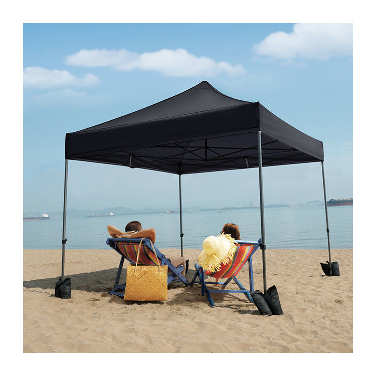 야외 해변 자외선 가즈보 텐트 D300 x W300 x H341cm 팝업 캔노피 모래 가방
