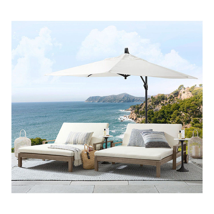 16.5"L x 6"W x 90"H 우산 패키지 고급 알루미늄 Patio 우산과 더 많은 옵션